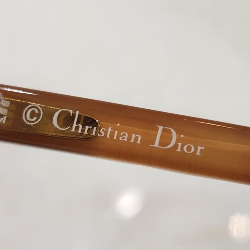 Vintage 1970s Dior 2259 30 Sunglasses OPTYL Red Frames GERMANY O-124 - Picture 4 of 16